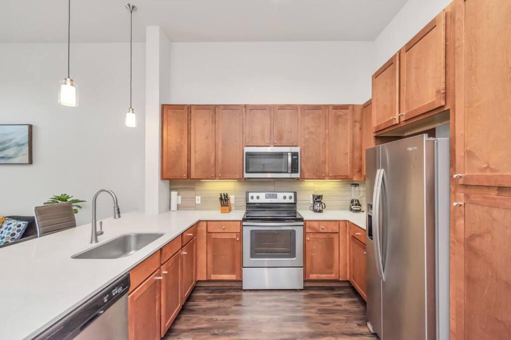 Appartement U3 Penthouse Houstonw Car Astros W Skyline-View Extérieur photo