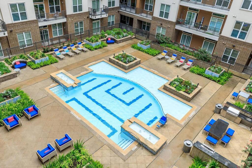 Appartement U3 Penthouse Houstonw Car Astros W Skyline-View Extérieur photo