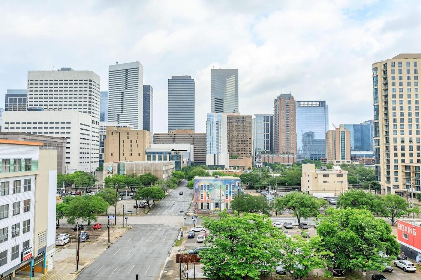 Appartement U3 Penthouse Houstonw Car Astros W Skyline-View Extérieur photo