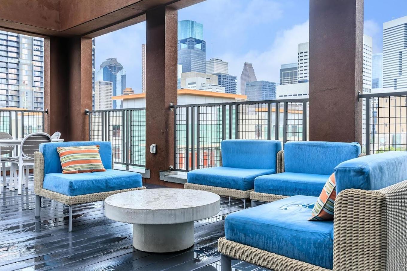 Appartement U3 Penthouse Houstonw Car Astros W Skyline-View Extérieur photo